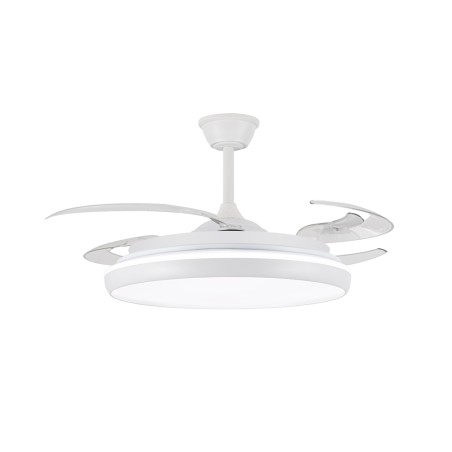 Ventilateur LED à pales rétractables Charly L CCT Dim (80W)