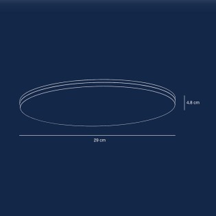 Plafonnier LED Vic 29 (23,50W)