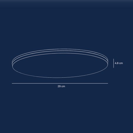 Plafonnier LED Vic 29 (23,50W)