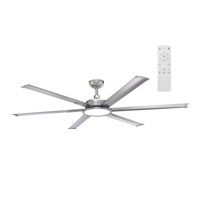 Ventilateur de plafond LED Avon 180cm. CCT Dim (20W)