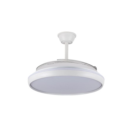 Ventilateur LED à pales rétractables Charly L CCT Dim (80W)