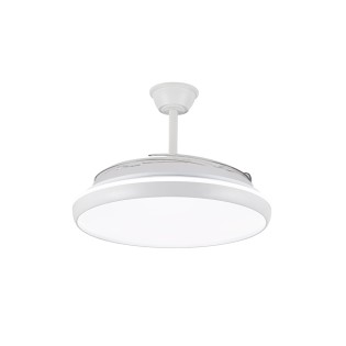 Ventilateur LED à pales rétractables Charly L CCT Dim (80W)