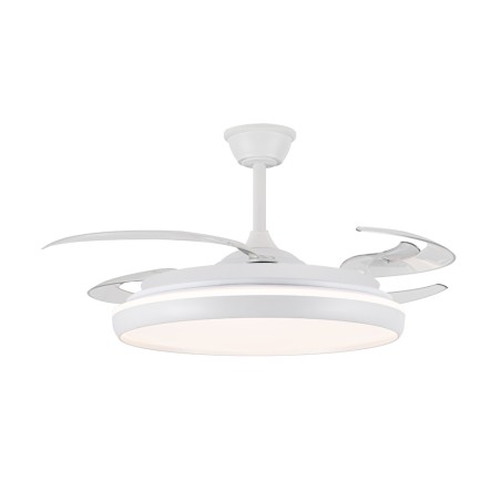 Ventilateur LED à pales rétractables Charly L CCT Dim (80W)