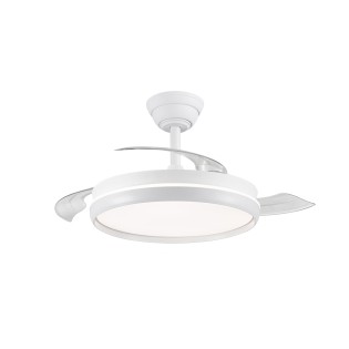 Ventilateur LED à pales rétractables Charly Evo CCT Dim (60W)