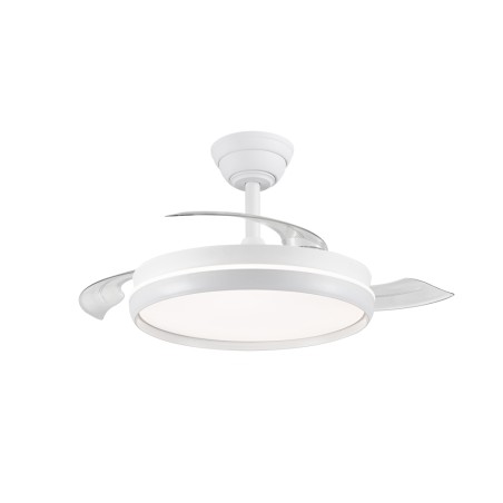 Ventilateur LED à pales rétractables Charly Evo CCT Dim (60W)
