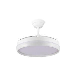 Ventilateur LED à pales rétractables Charly Evo CCT Dim (60W)