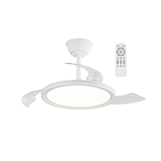 Ventilateur LED à pales rétractables Rexus CCT Dim (24+8W)