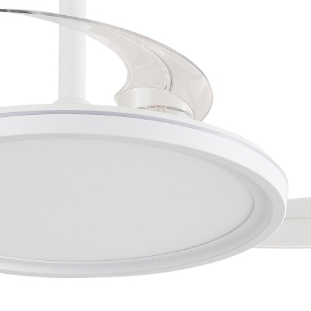 Ventilateur LED à pales rétractables Rexus CCT Dim (24+8W)