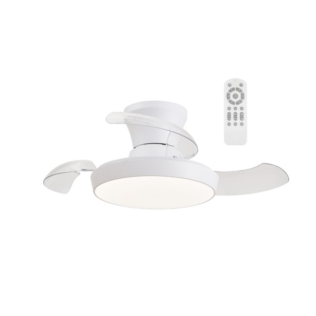 Ventilateur LED à pales rétractables Creta CCT Dim (34W)