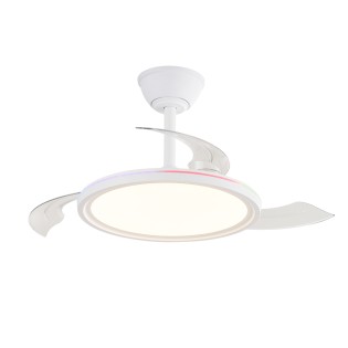 Ventilateur LED à pales rétractables Rexus RGB CCT Dim (24+7W)