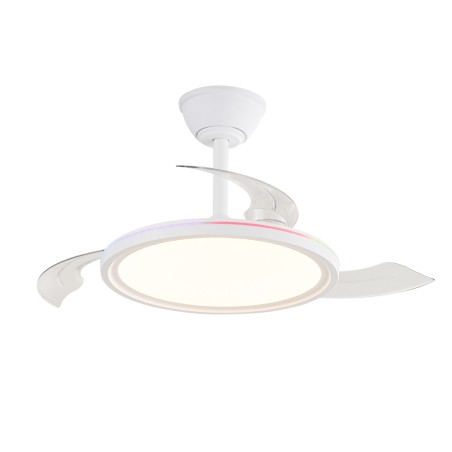 Ventilateur LED à pales rétractables Rexus RGB CCT Dim (24+7W)