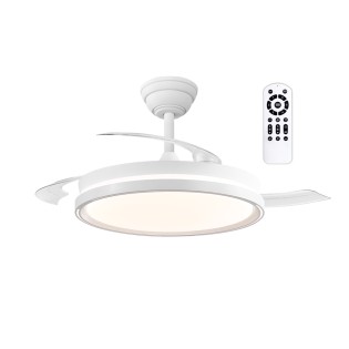 Ventilateur LED à pales rétractables Ventus Evo CCT Dim (39W)