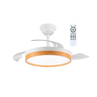 Ventilateur LED à pales...