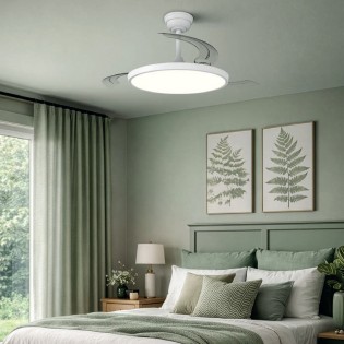 Ventilateur LED à pales...