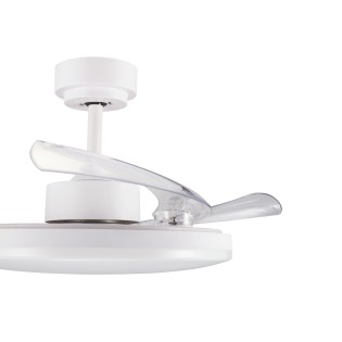 Ventilateur LED à pales rétractables Stroll CCT Dim (33W)