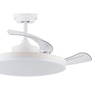 Ventilateur LED à pales rétractables Stroll CCT Dim (33W)