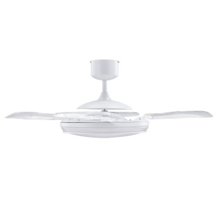 Ventilateur LED à pales rétractables Evo1 CCT Dim (40W)