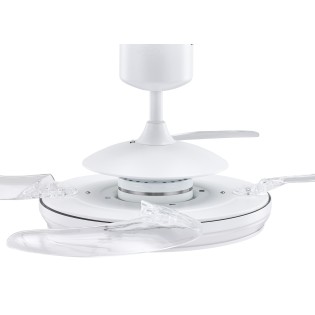 Ventilateur LED à pales rétractables Evo1 CCT Dim (40W)