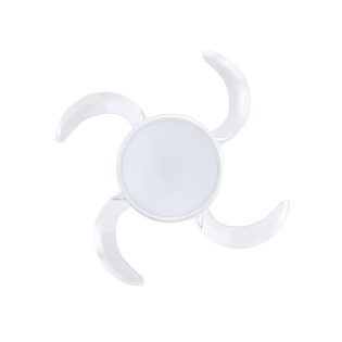 Ventilateur LED à pales rétractables Evo1 CCT Dim (40W)