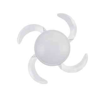 Ventilateur à pales rétractables avec éclairage Evo2