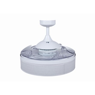 Ventilateur à pales rétractables avec éclairage Fraser
