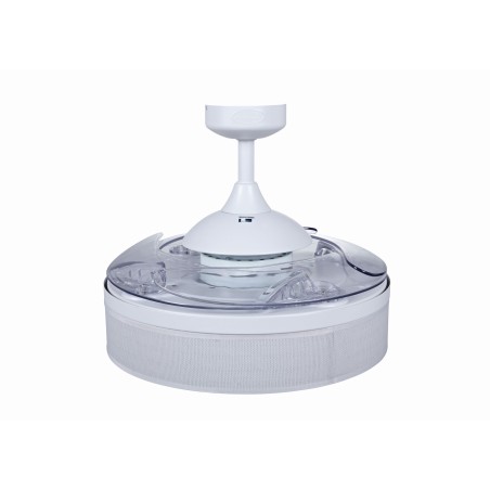 Ventilateur à pales rétractables avec éclairage Fraser