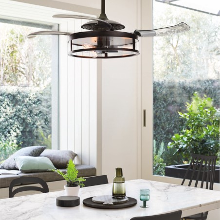 Ventilateur de plafond avec lumière Classic (3 lumieres)