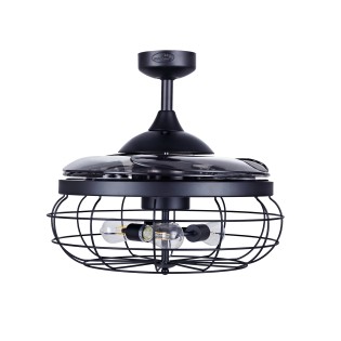 Ventilateur de plafond avec lumière Industri (3 lumieres)