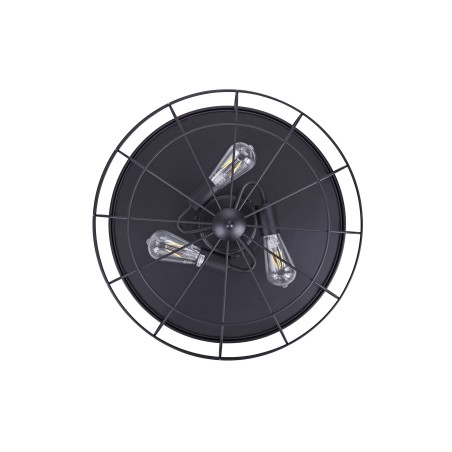 Ventilateur de plafond avec lumière Industri (3 lumieres)