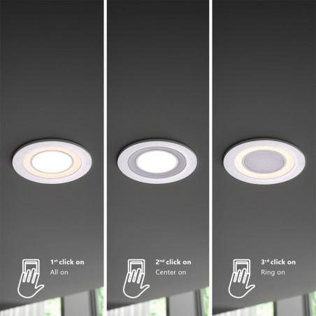 Downlight á LED Clyde (4W)