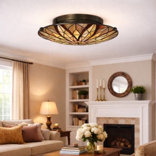 Plafonnier semi-encastré...