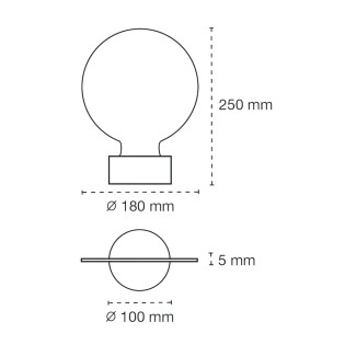 Veilleuse 3D LED Toile d'araignée (2.5W)