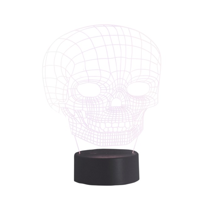 Veilleuse 3D LED Crâne (2.5W)