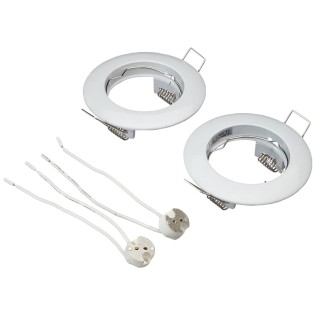 Pack 2 encastrables BASIC fixe blanc - Wonderlamp