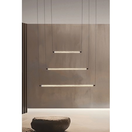 LUMINA 1200 1L Colgante negro