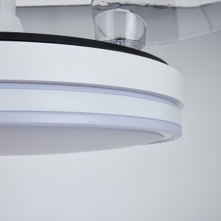 copy of Ventilador LED aspas desplegables Alaska Mini CCT Dim (45W)