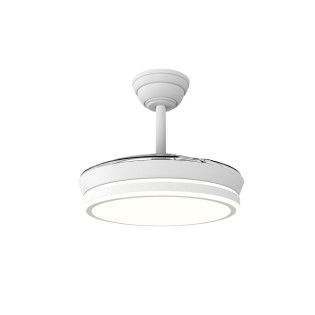 Ventilateur LED à pales rétractables Night Evo Mini CCT Dim (39W)
