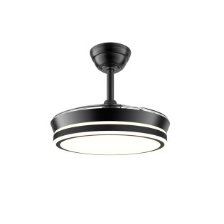 Ventilateur LED à pales rétractables Night Evo Mini CCT Dim (39W)