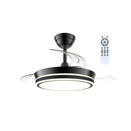 Ventilateur LED à pales rétractables Night Evo Mini CCT Dim (39W)