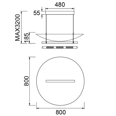 copy of Lámpara colgante LED Cono (10W)
