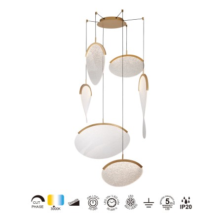 copy of Lámpara colgante LED Cono (10W)