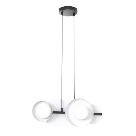 Suspension Aurevo blanche (4 lumières)