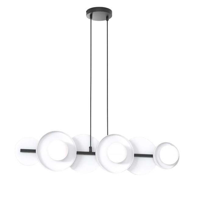 Suspension Aurevo blanche (6 lumières)