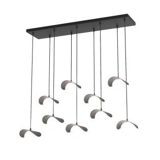Suspension Serelia noire (9 lumières)