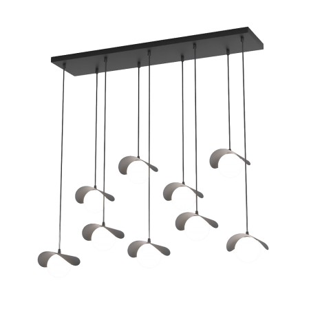 Suspension Serelia noire (9 lumières)
