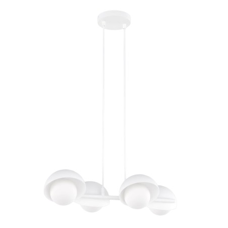 Suspension Nordessa orange (6 lumières)