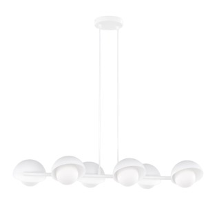 Suspension Nordessa blanche (4 lumières)