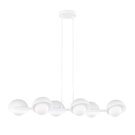 Suspension Nordessa blanche (4 lumières)