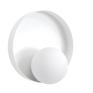 Applique mural Halvia noir.