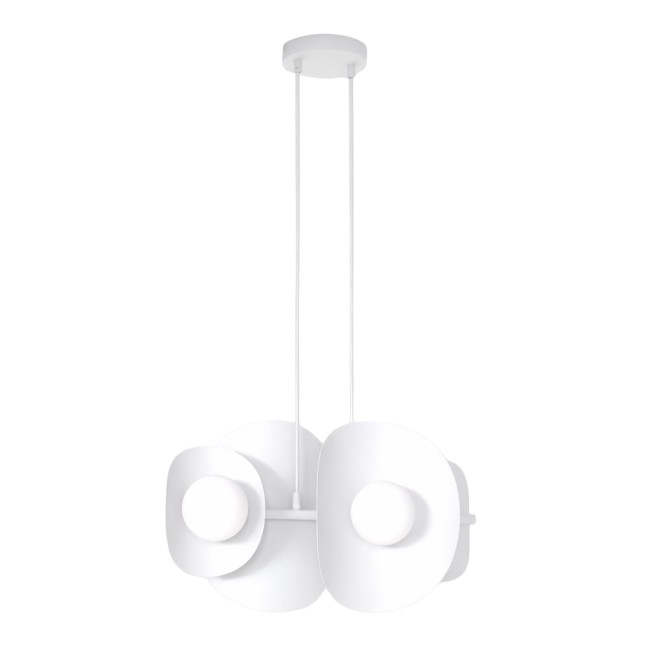 Suspension Lithora noire (6 lumières)